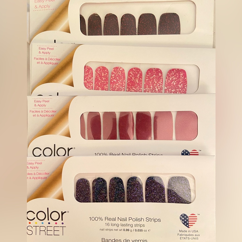 Bundle of 4 Color Street Sets